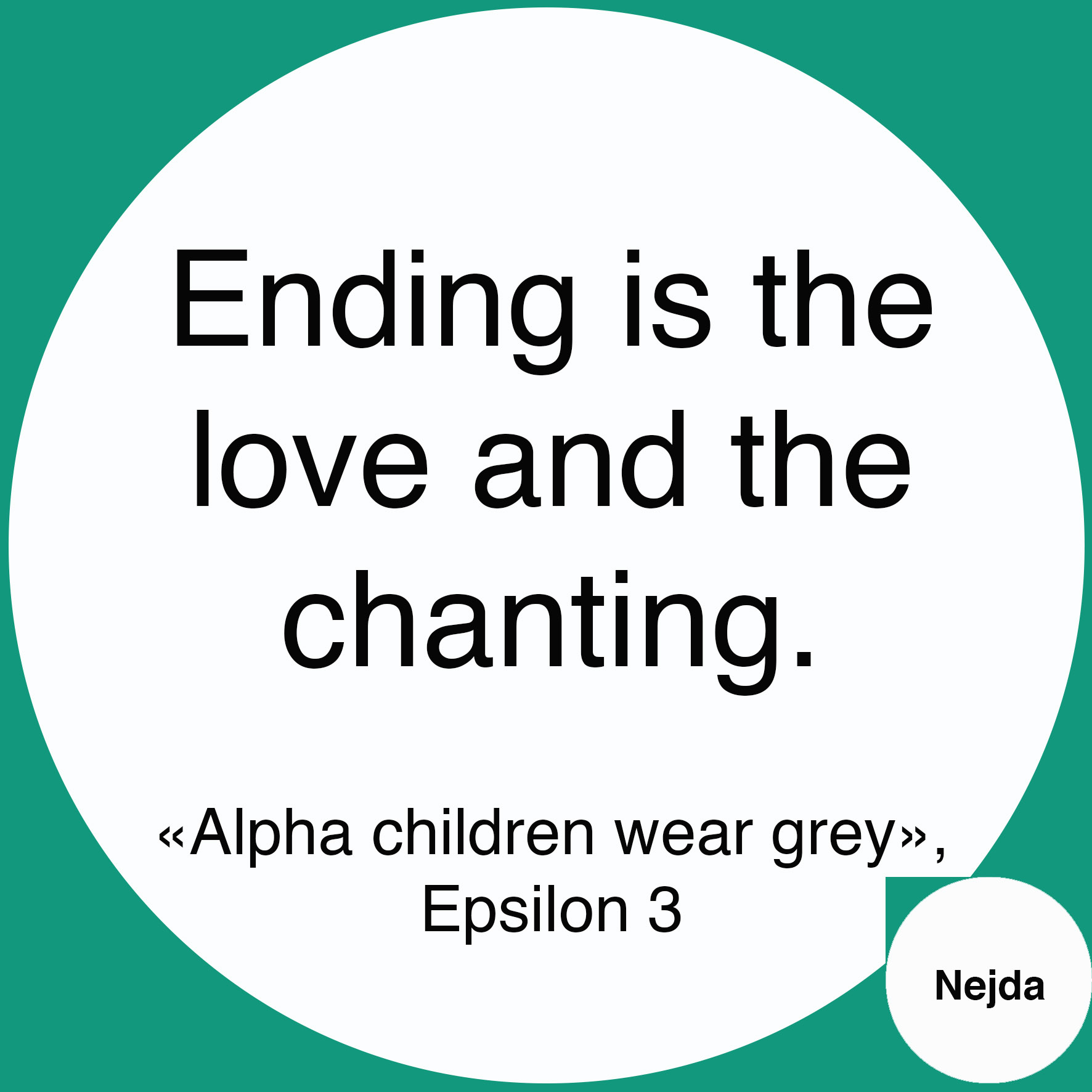 Epsilon 3 - Alpha children wear grey